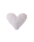 Coussin Cœur blanc - 38x33x9 cm
