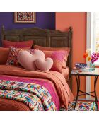 Coussin Teddy Kalp Big rose - 42x45x12 cm