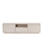 Meuble TV Sentinel travertin - 160×30×42 cm