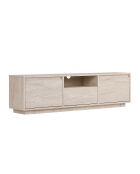 Meuble TV Sentinel travertin - 160×30×42 cm