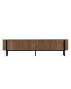 Mueble TV Nexus de roble caucásico negro - 180×30×45 cm
