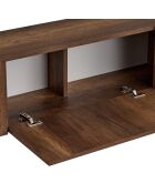 Meuble TV Nexus barok noyer or - 180×30×45 cm