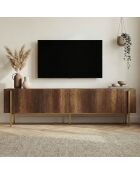 Meuble TV Nexus barok noyer or - 180×30×45 cm