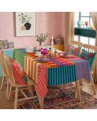Nappe Asr Tblclt25 multicolore - 140x220 cm