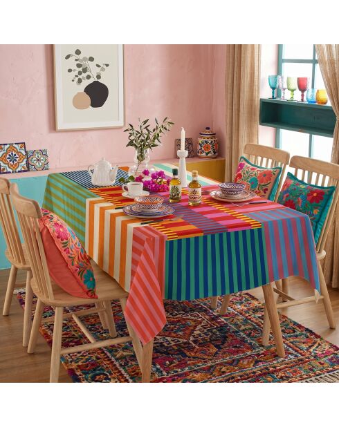 Nappe Asr Tblclt25 multicolore - 140x220 cm