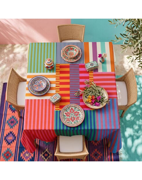 Nappe Asr Tblclt25 multicolore - 140x220 cm