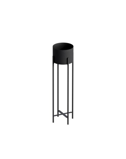 Pot décoratif Ged 025 noir - D. 20 cm
