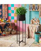 Pot décoratif Ged 025 noir - D. 20 cm