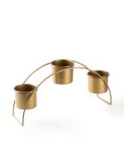 Accessorio decorativo in metallo Ged 012 oro - D. 9 cm