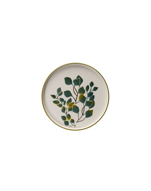 14 pièces petit-déjeuner K 14 Yaprak-Ikat-Kahvaltı multicolores