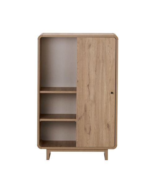 Armoire multifonctionnelle Torina chêne de sepet - 70×34×110 cm