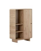 Armoire multifonctionnelle Torina chêne de sepet - 70×34×110 cm