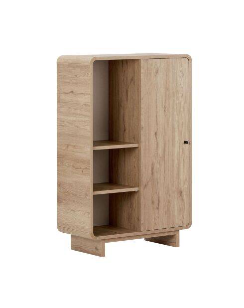 Armoire multifonctionnelle Torina chêne de sepet - 70×34×110 cm
