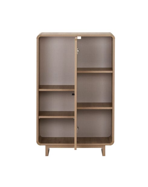 Armoire multifonctionnelle Torina chêne de sepet - 70×34×110 cm