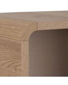 Armoire multifonctionnelle Torina chêne de sepet - 70×34×110 cm