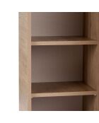 Armoire multifonctionnelle Torina chêne de sepet - 70×34×110 cm