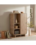 Armoire multifonctionnelle Torina chêne de sepet - 70×34×110 cm