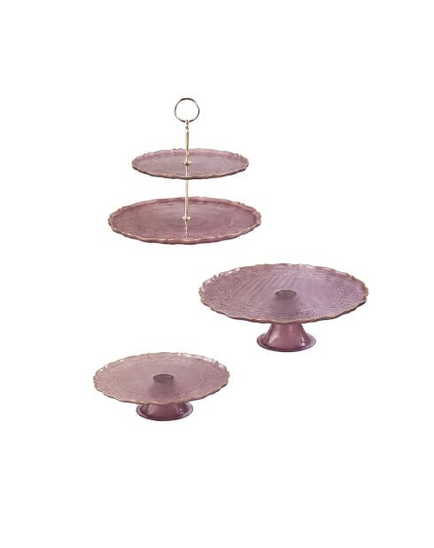 Set di presentazione per alimenti Goblen5 prugne - H. 21 cm