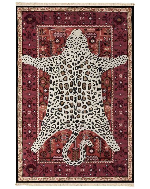 171 veelkleurig tapijt - 50x80 cm