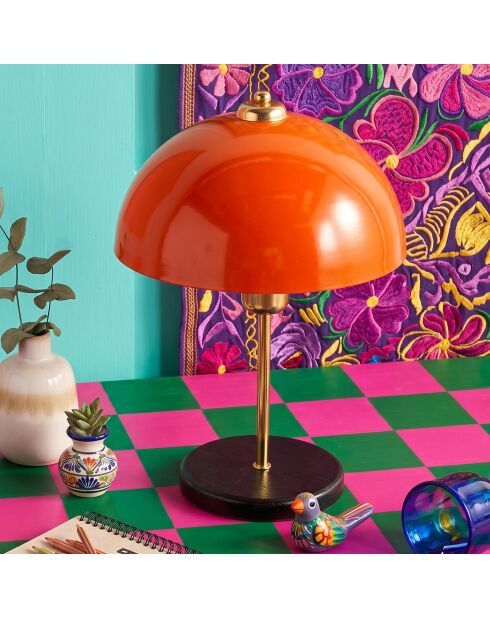 Lampe de table Ayd 3666 orange - D. 23 cm