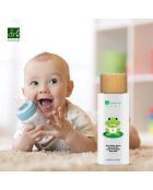 Kit shampoing et gel douche, huile corporelle et lait pour bébé - 3 pièces