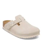 Sabots en velours de cuir Boston oyster