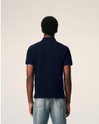 Polo en coton Ami de Cœur bleu marine