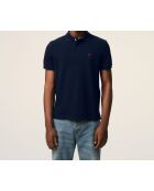 Polo en coton Ami de Cœur bleu marine