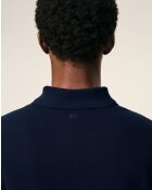Polo en coton Ami de Cœur bleu marine