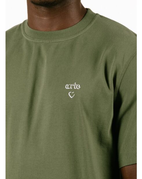 T-shirt en coton cœur green