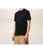 Polo en coton manches courtes Ami de Cœur noir