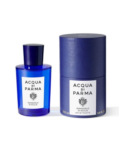 Eau de Toilette Spray Blu Mediterraneo Mandorlo di Sicilia, 100 ml