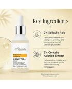Gesichtsserum gegen Hautunreinheiten 30 ml mit 2% Salicylsäure, Centella Asiatica 30 ml