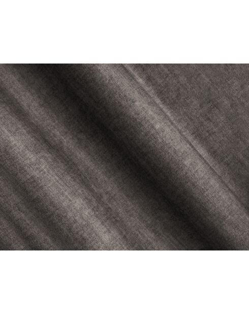 Canapé velours Orion 2 places gris - 175x100x84 cm