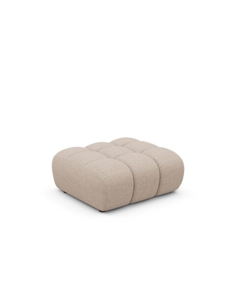 Pouf Astro 1 place cappuccino - 90x70x43 cm