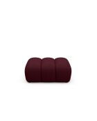 Pouf Astro 1 place bordeaux - 90x70x43 cm