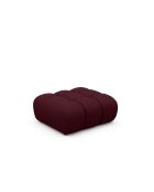 Pouf Astro 1 place bordeaux - 90x70x43 cm