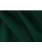 Pouf velours Astro 1 place vert bouteille - 90x70x43 cm