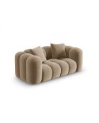 Astro 2-Sitzer-Samtsofa Sand - 178x94x70 cm