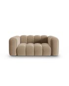 Astro 2-Sitzer-Samtsofa Sand - 178x94x70 cm
