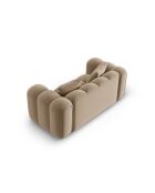 Astro 2-Sitzer-Samtsofa Sand - 178x94x70 cm