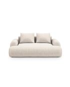 Orion 2-Sitzer-Sofa hellbeige - 175x100x84 cm