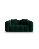 Astro 2-Sitzer-Sofa aus Samt flaschengrün - 178x94x70 cm