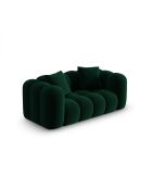 Astro 2-Sitzer-Sofa aus Samt flaschengrün - 178x94x70 cm