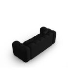Astro 3-Sitzer-Sofa schwarz - 208x94x70 cm