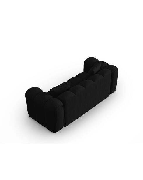 Astro 3-Sitzer-Sofa schwarz - 208x94x70 cm