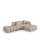 Astro 4-zits Cappuccino modulaire hoekbank rechts - 300x190x70 cm