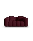 Astro 2-Sitzer-Sofa in Burgunderrot - 178x94x70 cm