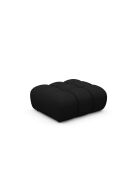 Pouf Astro 1 place noir - 90x70x43 cm