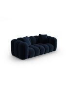 Astro 3-Sitzer-Samtsofa Königsblau - 208x94x70 cm